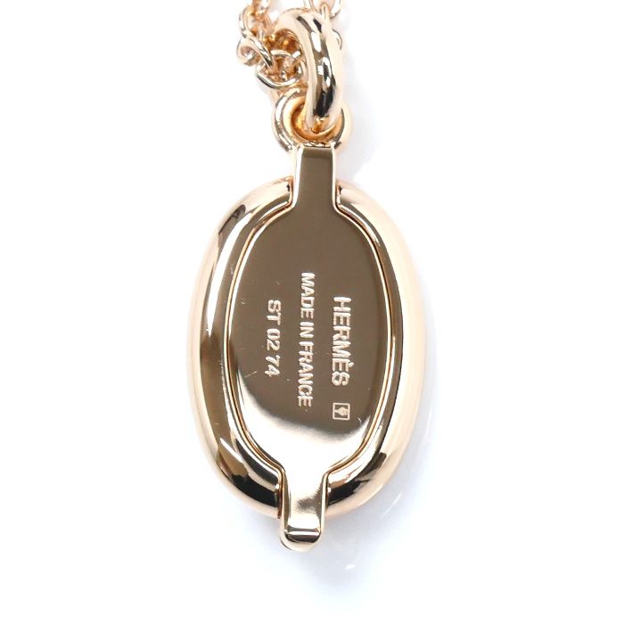 Hermes GP Mignon PM Pendant Necklace Fod2 41/46 cm — view 3
