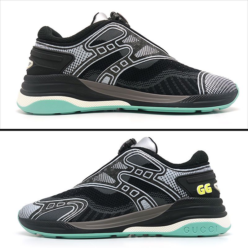 Gucci Ultrapace R Low Cut Sneakers 36 Black — view 2