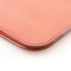 Hermes Dogon GM Chevre Pink R Long Wallet — view 4