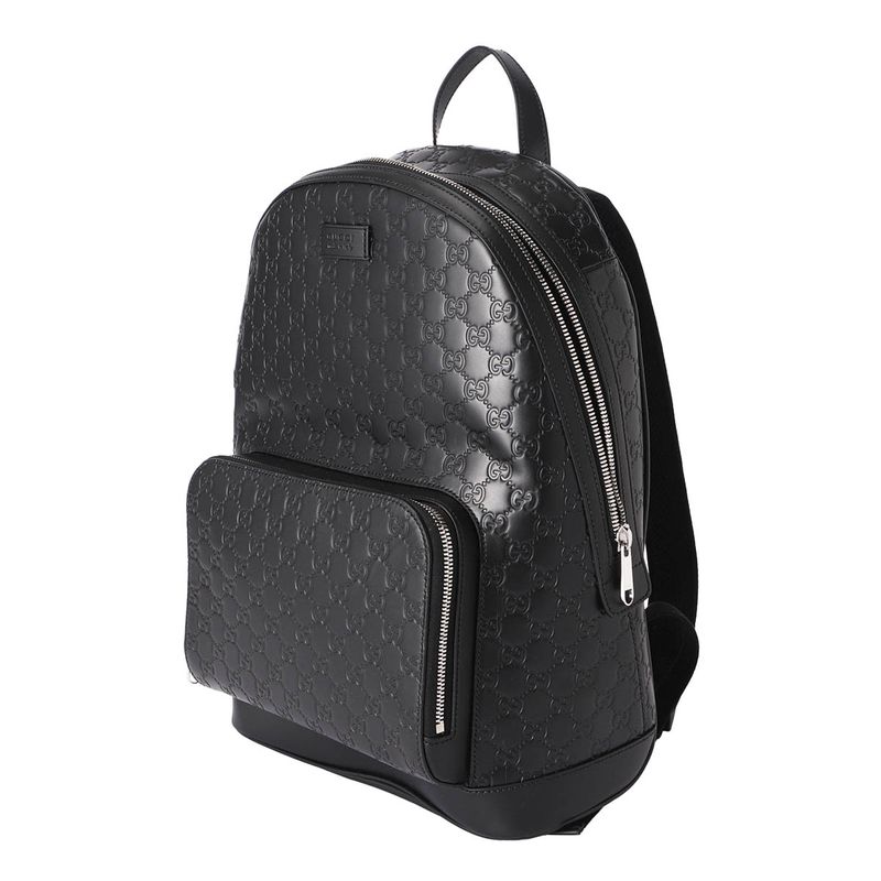 Gucci Backpack Guccissima Black — view 4