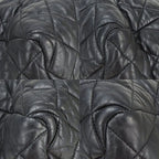 Chanel Tote Bag Boston Coco Cocoon 13 th Black Bordeaux Leather Quilted Usual — view 5