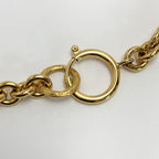 Chanel Coco Mark Round Necklace 94 P Gold Plated Vintage — view 6
