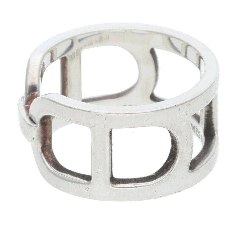 Hermes Ever Chaine Dancre MM Silver Ring 54 14 — view 5