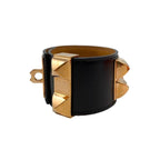 Hermes Bracelet Collier de Chien Cd89 T2 Leather Medallion — view 5