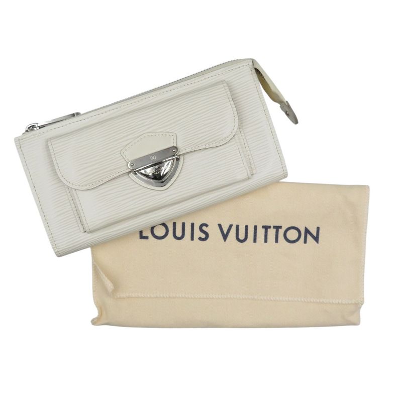 Louis Vuitton Portefeuille Astrid M6659 J Epi Leather Silver Hardware Ivoire — view 3