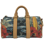 Louis Vuitton Keepall Bandouliere 25 Surfing Monogram Navy Blue — view 2