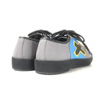 Prada Sneakers Size 5 1 2 low Cut Rubber Wappen Leather Shoes — view 3