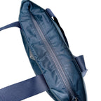 Prada Commuter Tote Bag Large Enough for A4 Size Blue — view 7