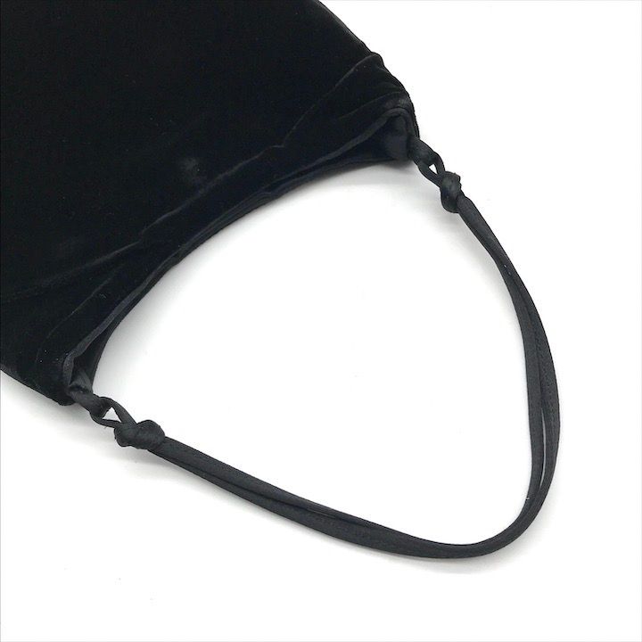 Prada Velour Hand Black Mini Bag Purse — view 7