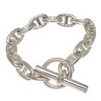 Hermes Chaine d'Ancre Sterling Silver Bracelet — view 3