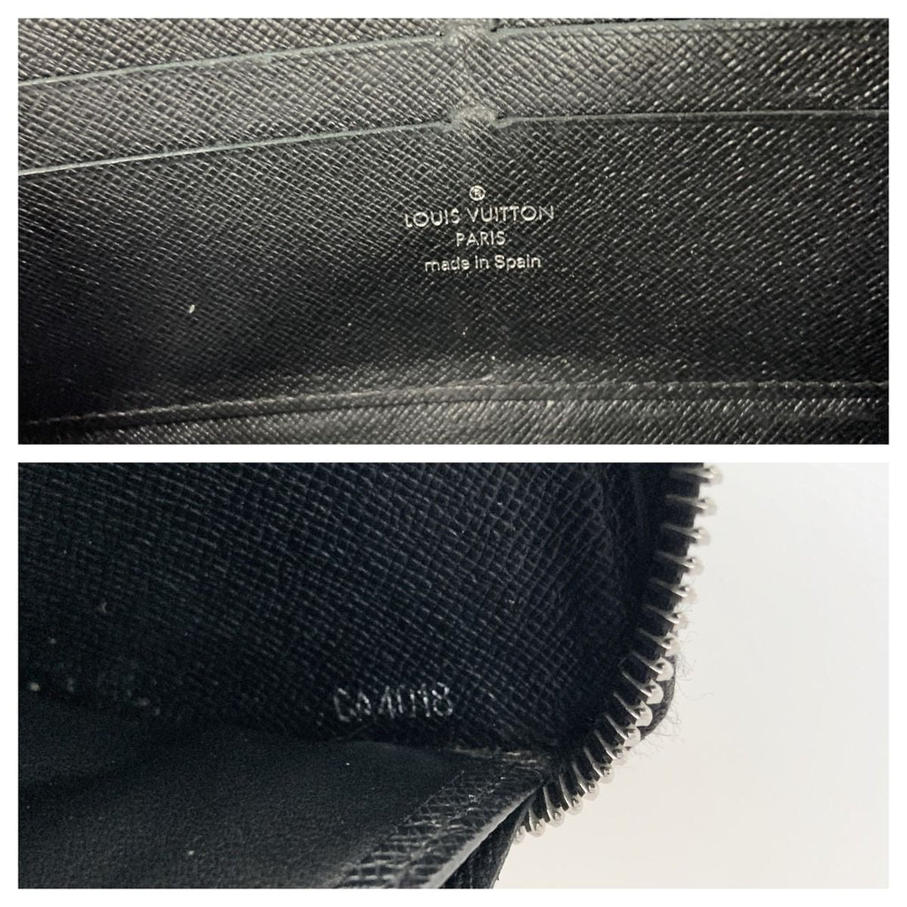 Louis Vuitton Epi Zippy Wallet Round Zipper Long Black — view 9