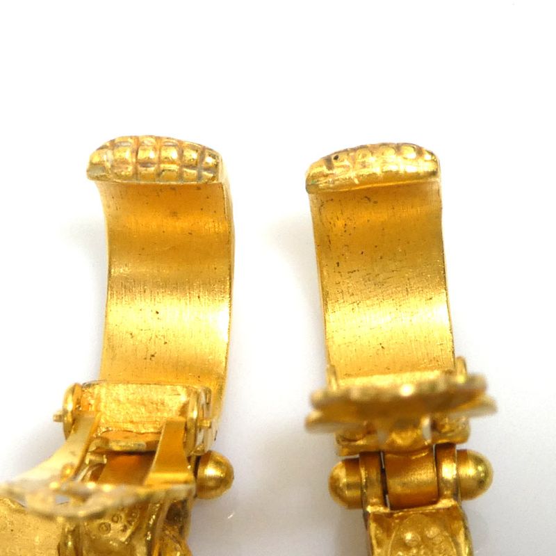 Chanel Earrings Coco Mark Heart — view 6