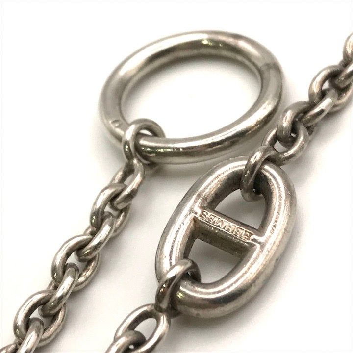 Hermes Chaine D'ancre Farandole Necklace Silver — view 7