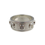 Louis Vuitton Studs M1622 L Silver 925 Ring 1065 — view 3