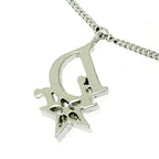 Christian Dior Rhinestone Logo Star Bracelet Silver — view 5