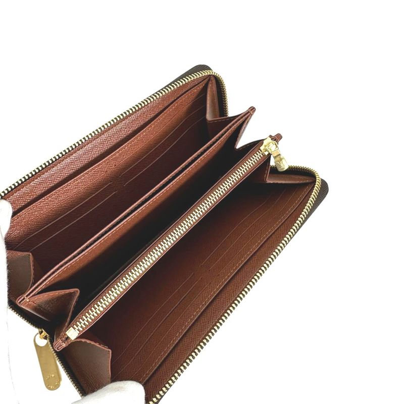 Louis Vuitton Monogram Round Zipper Zippy Wallet Long — view 7