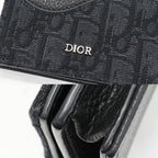 Dior Business Card Holder Case Depth Oblique Saddle — view 8