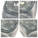 Louis Vuitton Monogram Eclipse Danube PM Vivienne Shoulder Bag — view 7