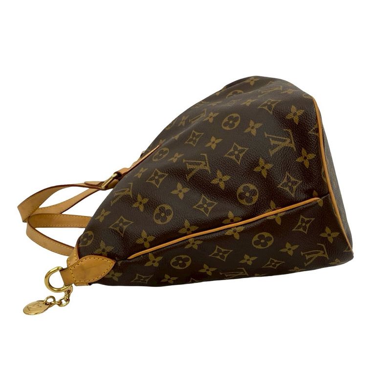 Louis Vuitton Palermo PM Monogram Leather 2-Way Shoulder Bag Brown 34145 — view 6