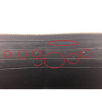 Gucci Diamante Studded Round Zipper Long Wallet GG 2 Heads — view 5