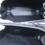Fendi Mini Travel Zucca Shoulder Bag Black 7 Va552 — view 4