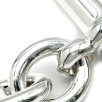 Hermes Bracelet Chaine D'ancre MM Silver 925 14 Frames Star Ring — view 4