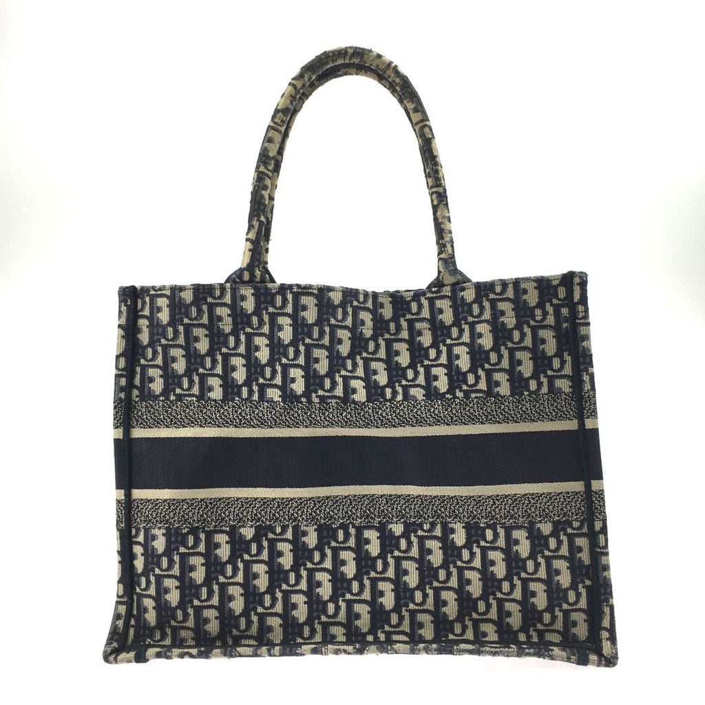 Christian Dior Oblique Book Tote Navy — view 2