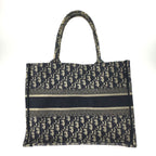 Christian Dior Oblique Book Tote Navy — view 2