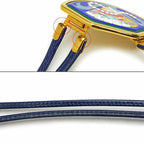 Hermes Emile Choker Plated And Leather Navy — view 6