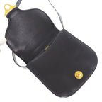Hermes Vintage Box Calf Black Shoulder Bag 0816 — view 6