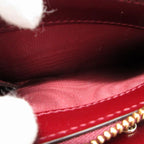 Gucci Compact Wallet GG Canvas Leather Bordeaux L Zipper 1893 — view 5