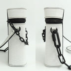 Louis Vuitton Phone Box Epi Bron White Shoulder Bag Black — view 4