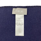 Christian Dior Scarf 11 E0008 A0473 Logo Wool — view 5