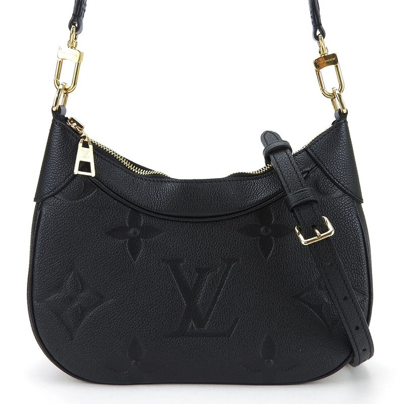 Louis Vuitton Bagatelle NM Monogram Empreinte Black Noir Crossbody — view 9