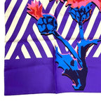 Christian Dior Small Accessories Scarf Large Size D-flower Pop Flower Logo Silk — view 5