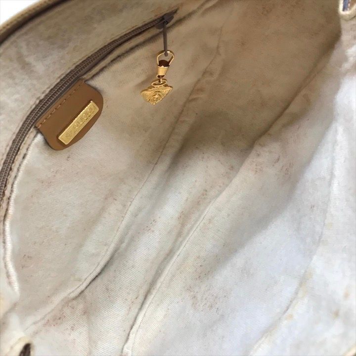 Gucci Vintage Micro GG Shoulder Bag Sherry Line Brown — view 8
