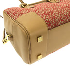 Loewe Amazona 28 Anagram Jacquard 2-Way Shoulder Bag Beige Red — view 9