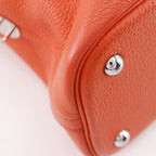 Hermes Bolide 31 2-Way Shoulder Taurillon Clemence Orange A Handbag — view 4