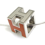 Hermes Necklace H Cube Caged Ash — view 7
