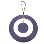 Hermes Petite Ache Circle Charm Key Holder Vaux Epson Violet Purple 0790 — view 3