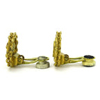 Chanel Earrings Coco Mark Metal Gold Accessories 95 P Plated — view 3