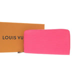 Louis Vuitton Epi Leather Round Zip Wallet Zippy Long Pink — view 2