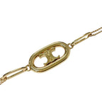 Celine Bracelet Bangle Cuff Gold Triomphe — view 6