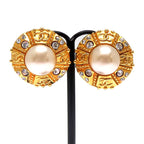 Chanel Glamour Pearl and Crystal Gold-Tone — view 3