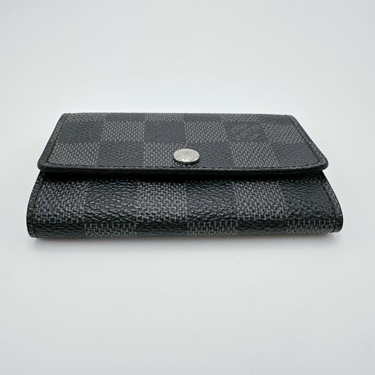 Louis Vuitton Damier Graphite 6 key Case Multicles — view 4