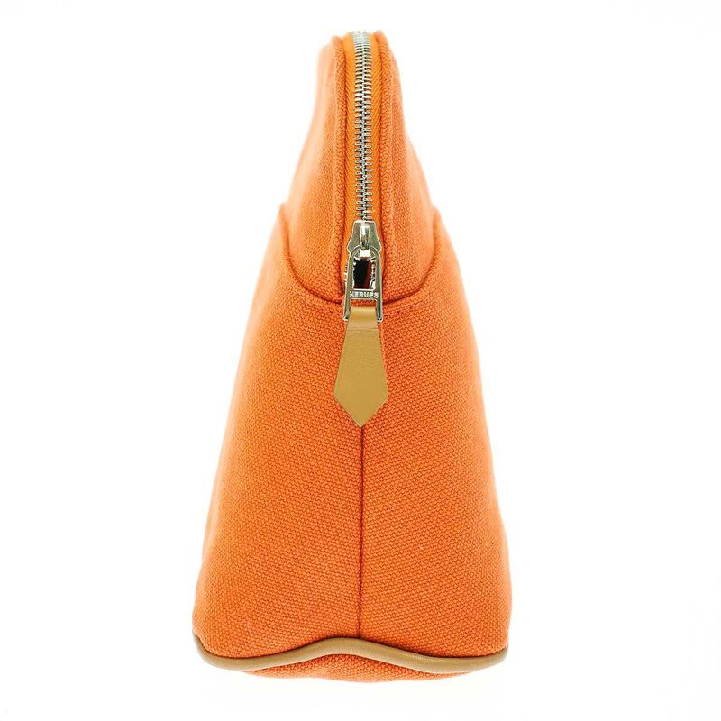 Hermes Bolide Pouch MM Canvas Orange — view 3