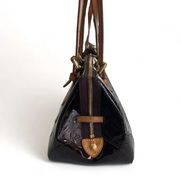 Louis Vuitton Vernis Rosewood Avenue Bag Monogram Tote Amarante — view 7