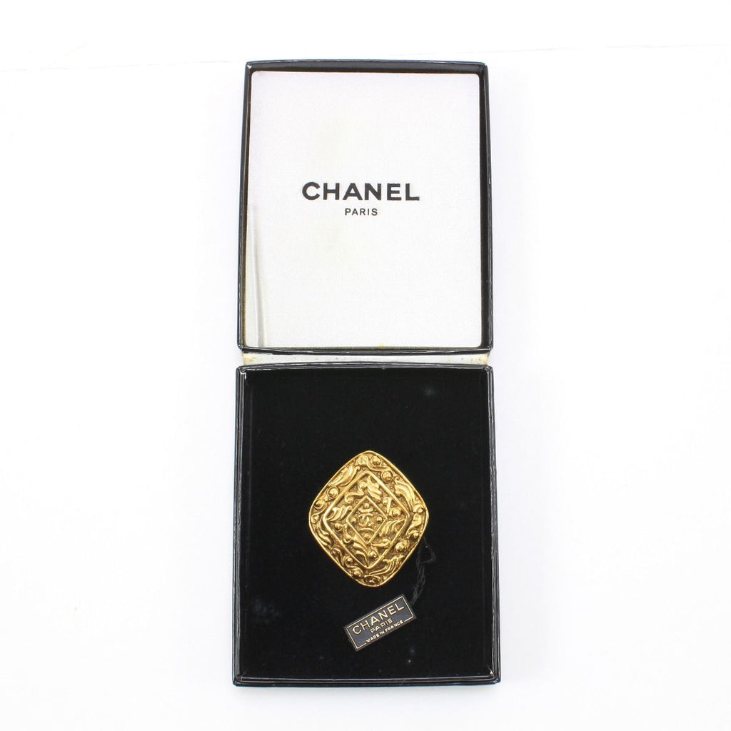 Chanel Coco Mark Brooch Diamond Shape — view 3
