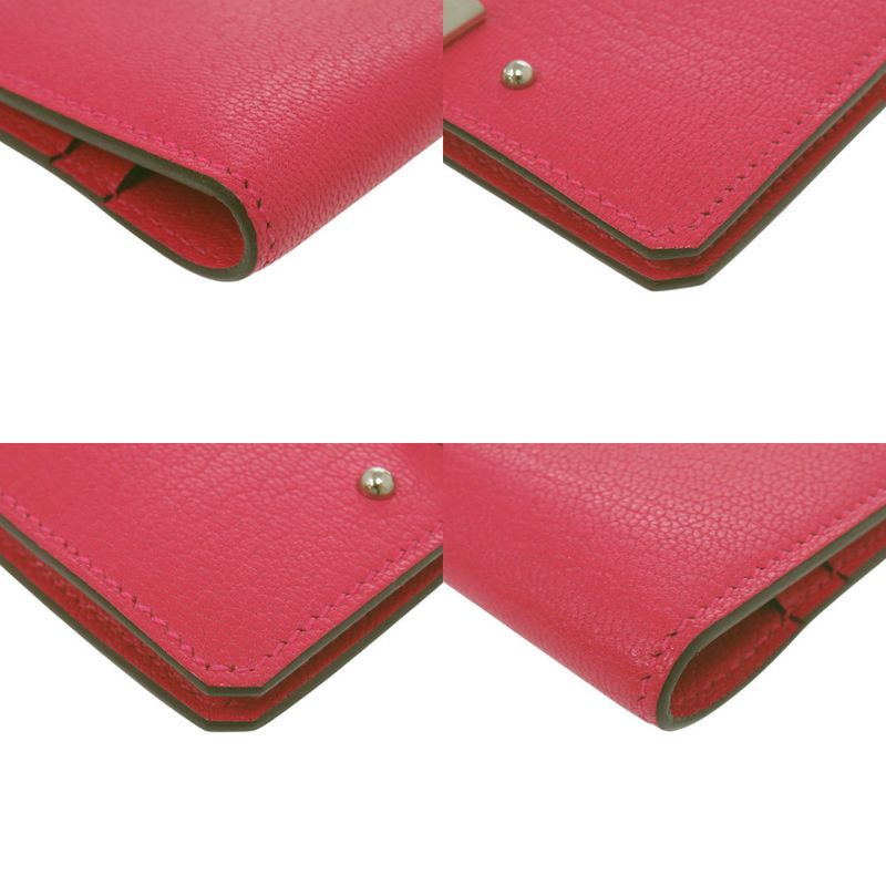 Hermes Medor Chevre Shamkira Rose Extreme Silver Hardware — view 6