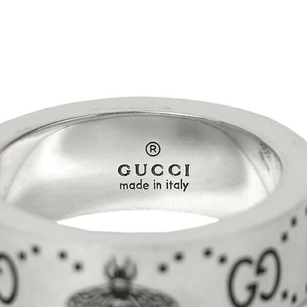 Gucci Ring GG & Bee Silver — view 8
